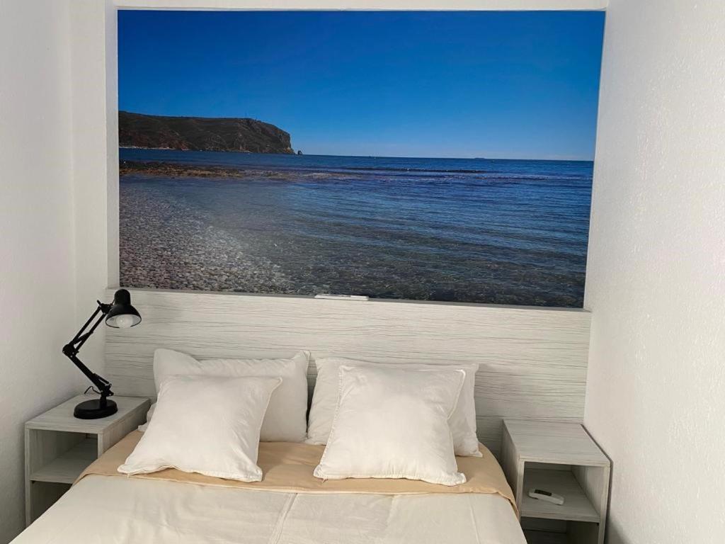 Apartamento Rosarioyemma - Primera Linea De Playa Con Vista Mar Jávea Exteriör bild